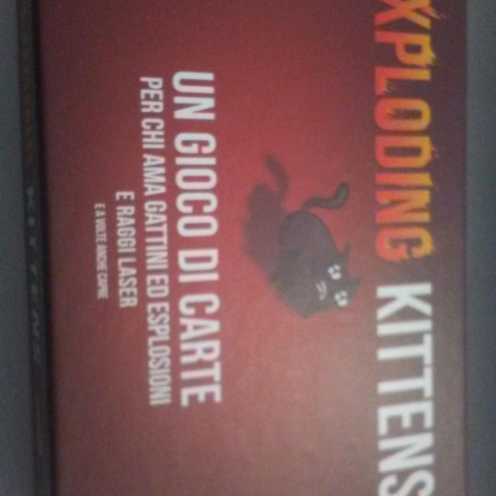 Exploding Kittens gioco di carte in 40128 Bologna for €19.00 for sale