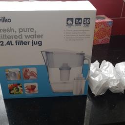 filter jug and 3 extra filters. never used.
collection or deliver if local