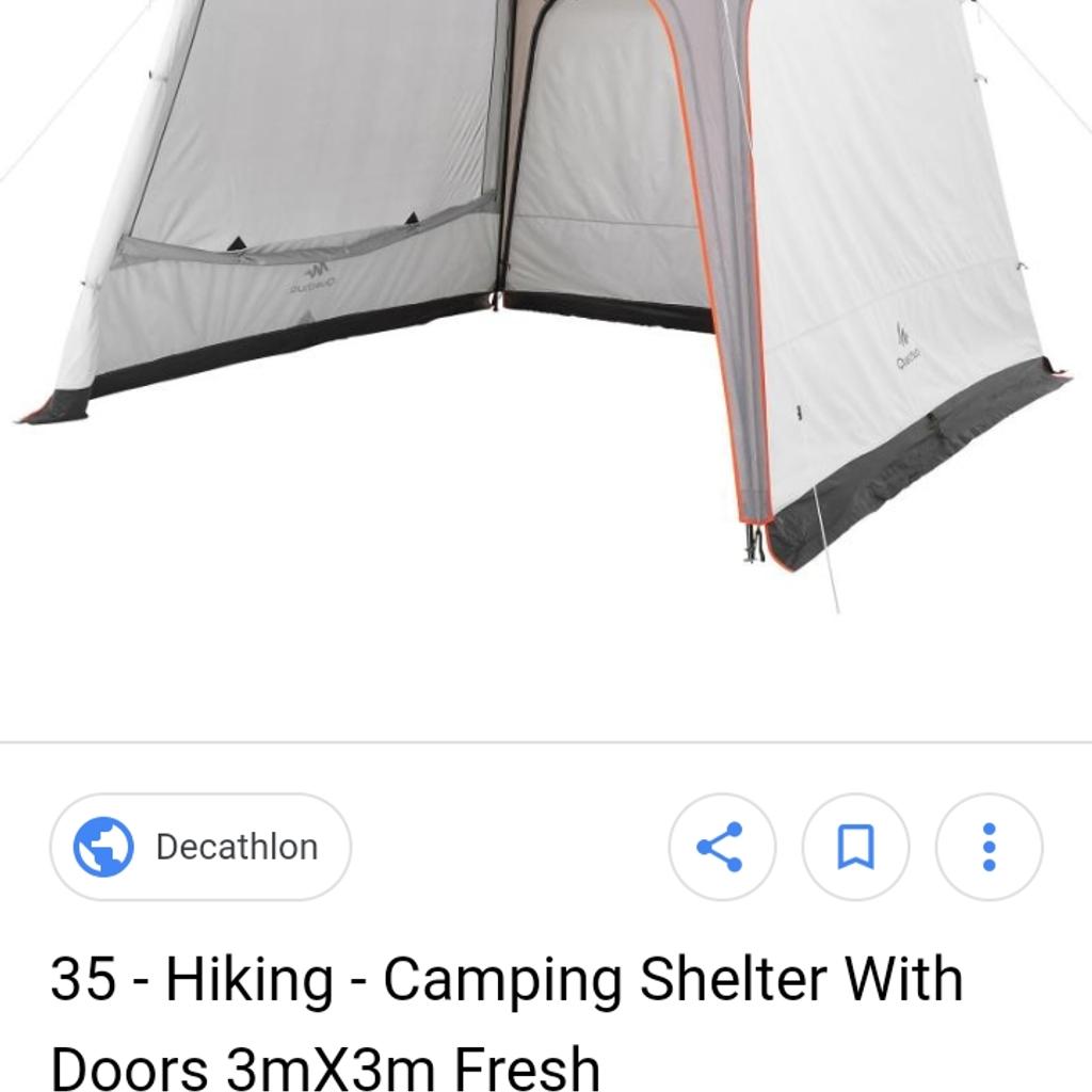 Quechua shelter 3x3 best sale