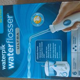 Brand new waterpik water flosser in original box ( unwanted gift). Collection only, from E16 area.