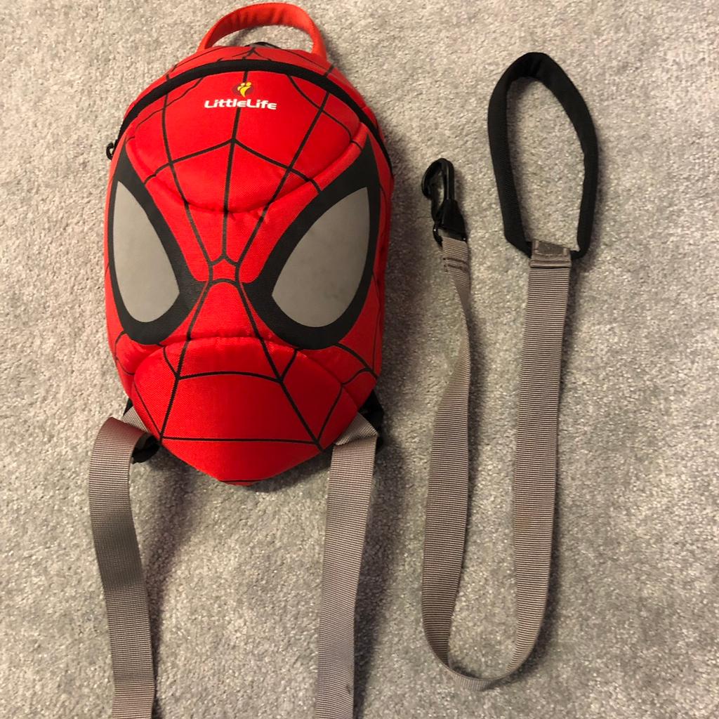 Littlelife Spider Man backpack reins in MK42 Kempston for 12.00