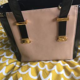 Beige and black ted baker Hanbag have some wear and tear but still in good condition