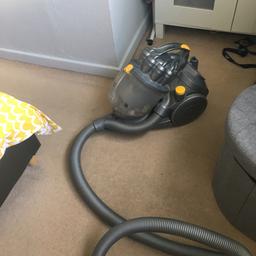 Dyson hoover has had loads of use scratches and dink lots of wear and tear but still picks up