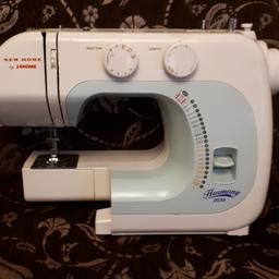 JANOME 2039 Absolute bargain! Missing the foot, not fully working think it may be stuck hence the price.Good for spares and someone who can get repaired.