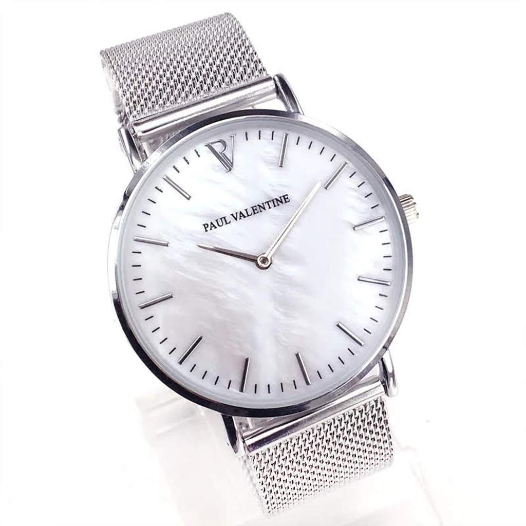 Paul Valentine Silver Seashell 36mm Watch in LE4 Leicester for