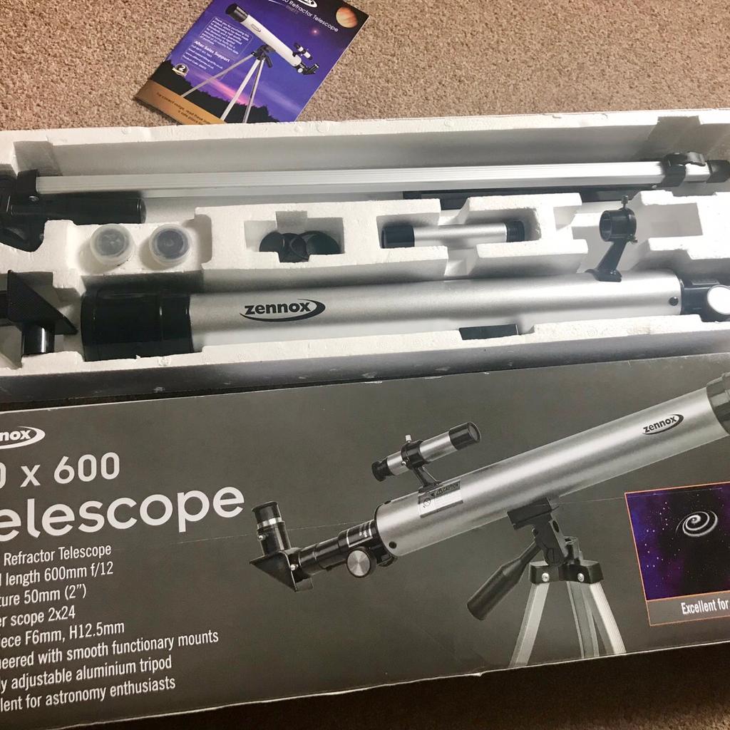 Zennox 50x600 hot sale telescope manual