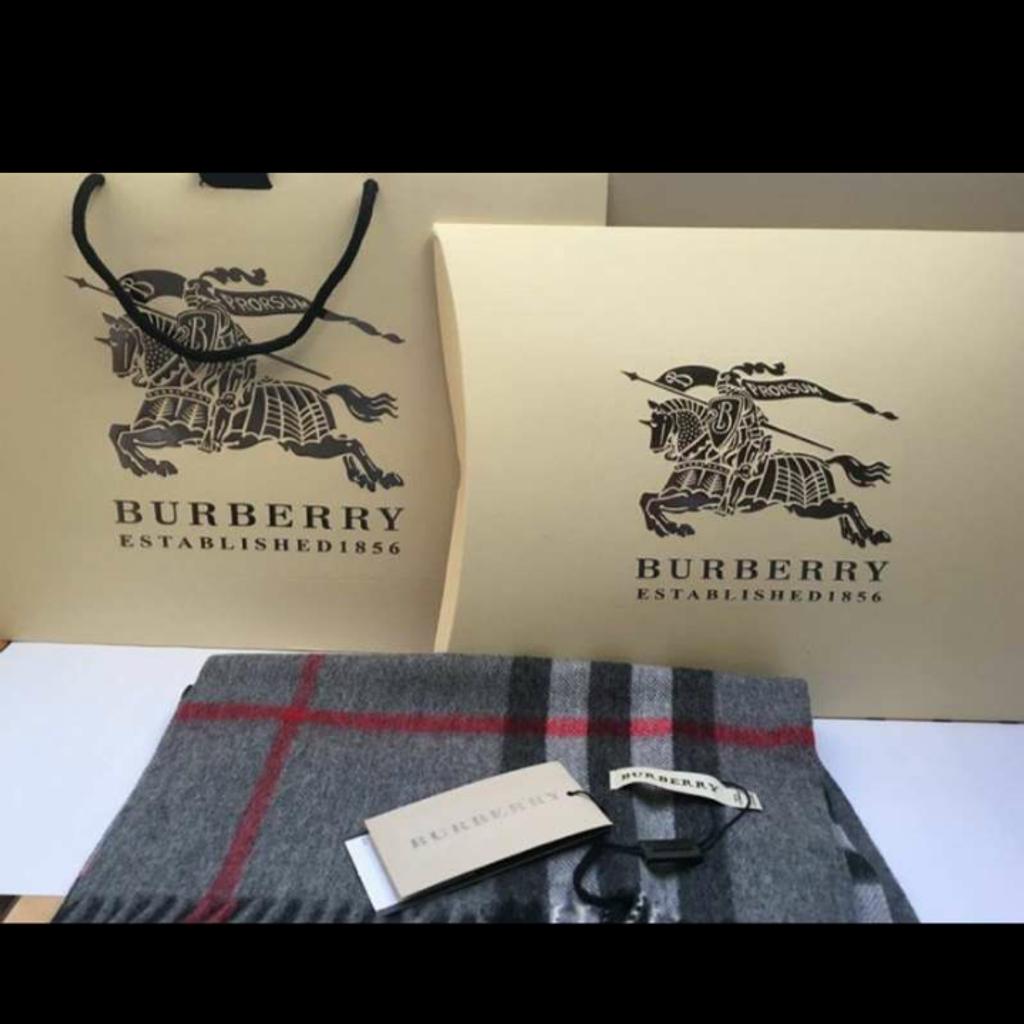 Burberry schal original clearance neu