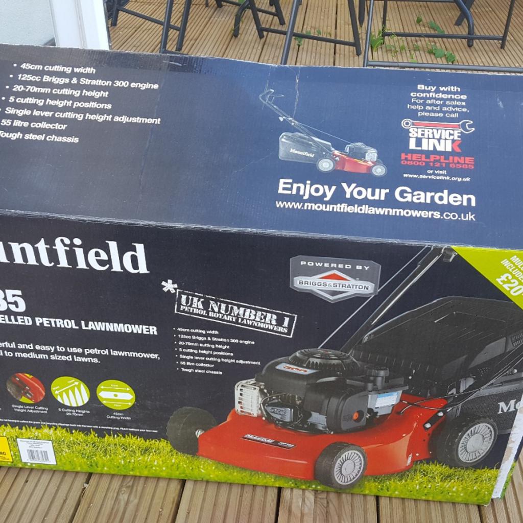 Mountfield hp185 discount 125cc petrol lawnmower