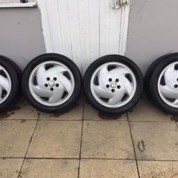 Cavalier turbo alloys all clean apart from on mark as pictured was refurbished 3month ago one needs a tyre other 3 are mint £270