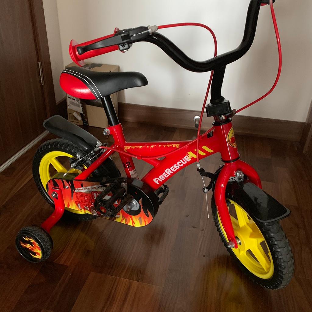 12 inch fire rescue bike hot sale