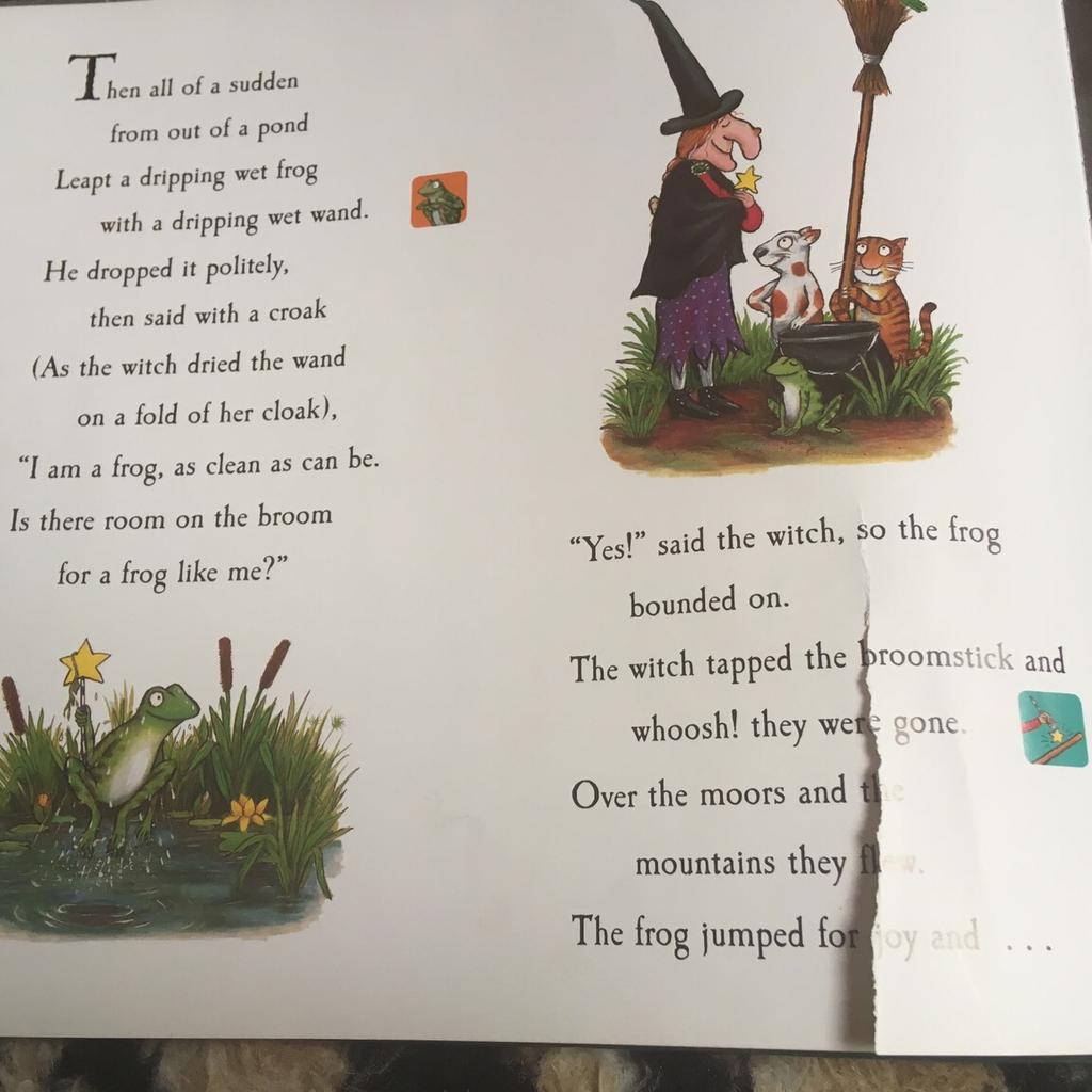 Room on a broom sound book in WS10 Sandwell for £1.99 for sale | Shpock