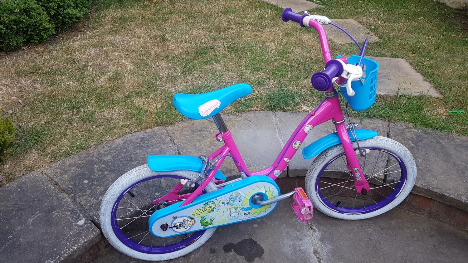 shopkins girls bike
