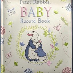New! Hardcover. In original packaging. RRP £20

Space is provided for photos, footprints and handprints, and a pocket at the back for important keepsakes.

Sections to fill in begin before baby even arrives and continue through the milestones until baby's first year is at an end.