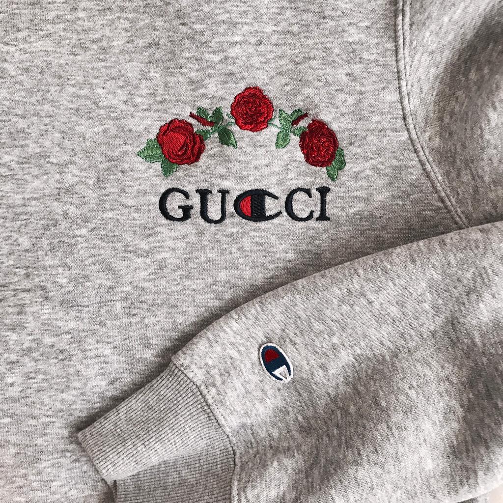 Champion hotsell gucci sweatshirt