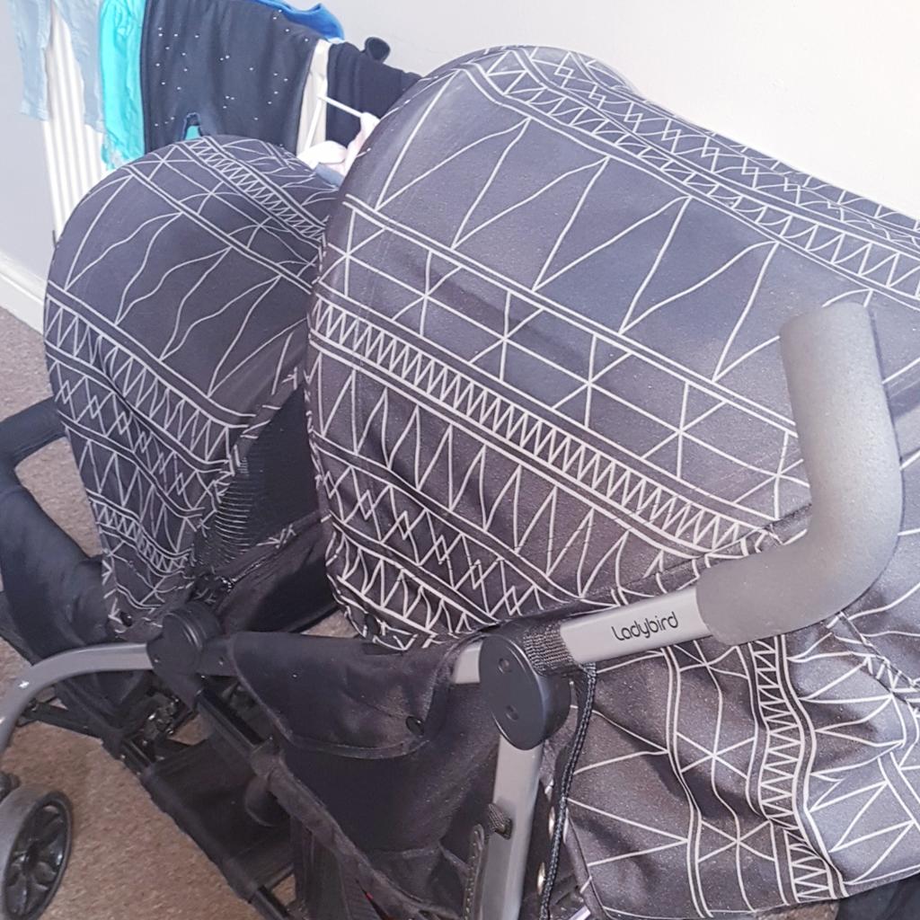 Ladybird tandem best sale stroller review