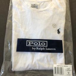 Ralph Lauren white t-shirt for sale
£10 or best offer
selling as it is too small for me now
comes in original bag too so ideal for a christmas gift or something like that
buyer collects
cash on collection