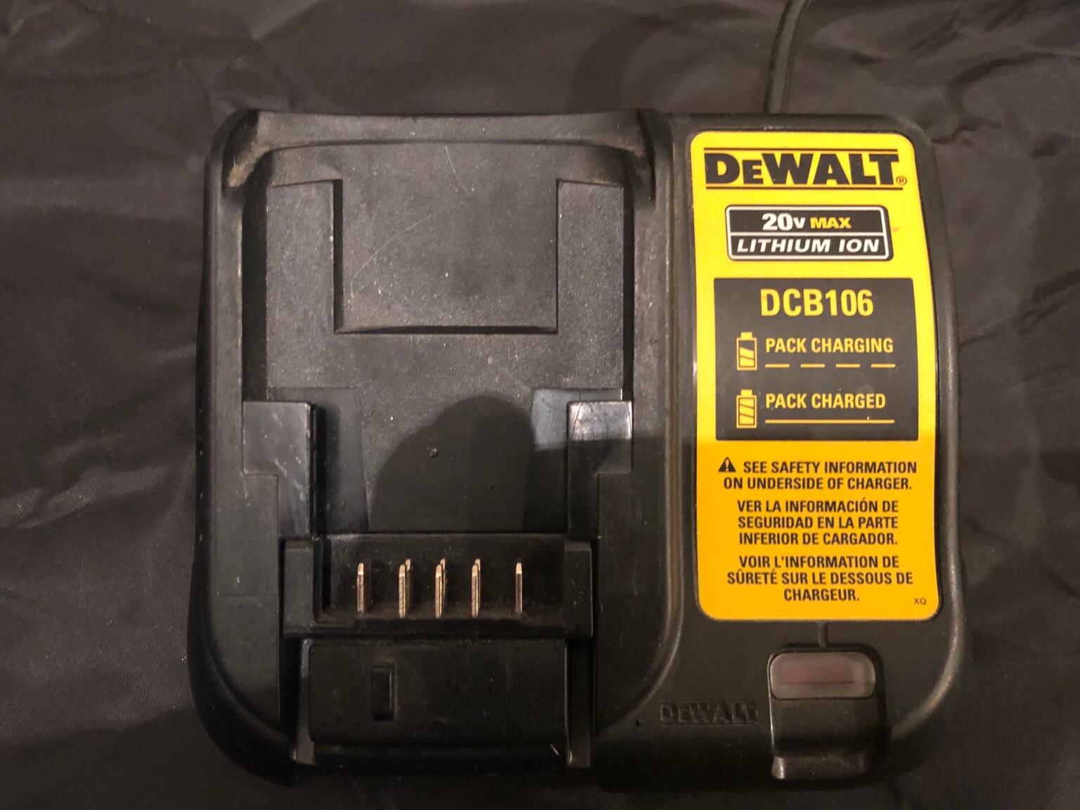 DEWALT DCB106 110V BRAND NEW 110V CHARGER in London Borough of