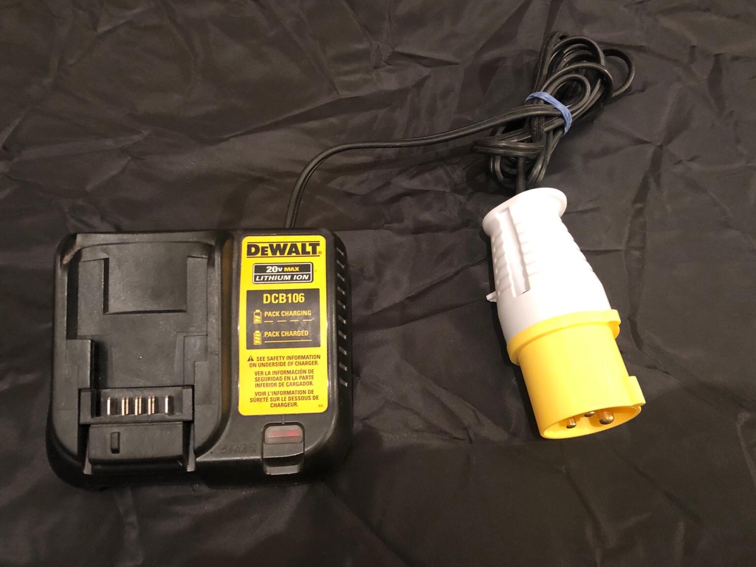 DEWALT DCB106 110V BRAND NEW 110V CHARGER in London Borough of