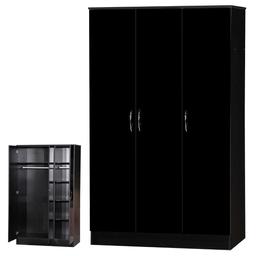 🔵This Includes
⚪️Wardrobe

🔵COLOURS
⚪️Black
⚪️Black & Brown (two tone)

🔘Ideal for a room where simple elegance is desired

🔘An elegant modern style to your bedroom

🔘More Products available

🔘Providing effective storage space

🔘Cash On Delivery

🔘All Products are brand New in Flat Packing.

🔘BRAND NEW AND FRESH STOCK

🔘LIMITED STOCK

For More Information
Whatsapp: +447566808408
☎: +441625352394
Quick Delivery (Charges Applicable)