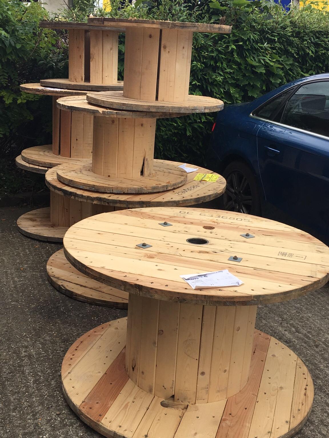 Large Wooden Spools In NW2 London For 30 00 For Sale Shpock   5cf1173193654e5f8b46625d