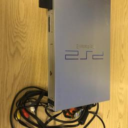PS2 Silver 
Comes with leads and memory card. 
No controller 
£10 no offers