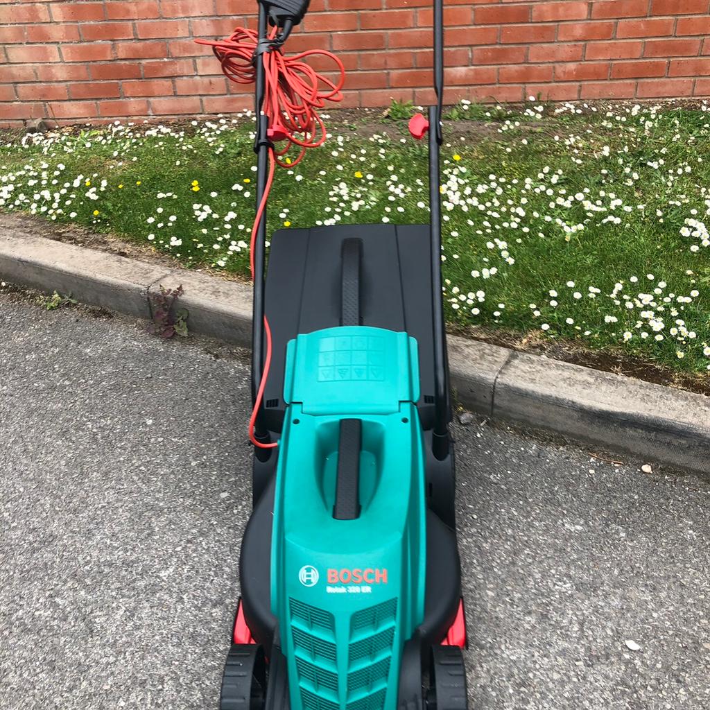 Bosch rotak 320er discount corded rotary lawnmower