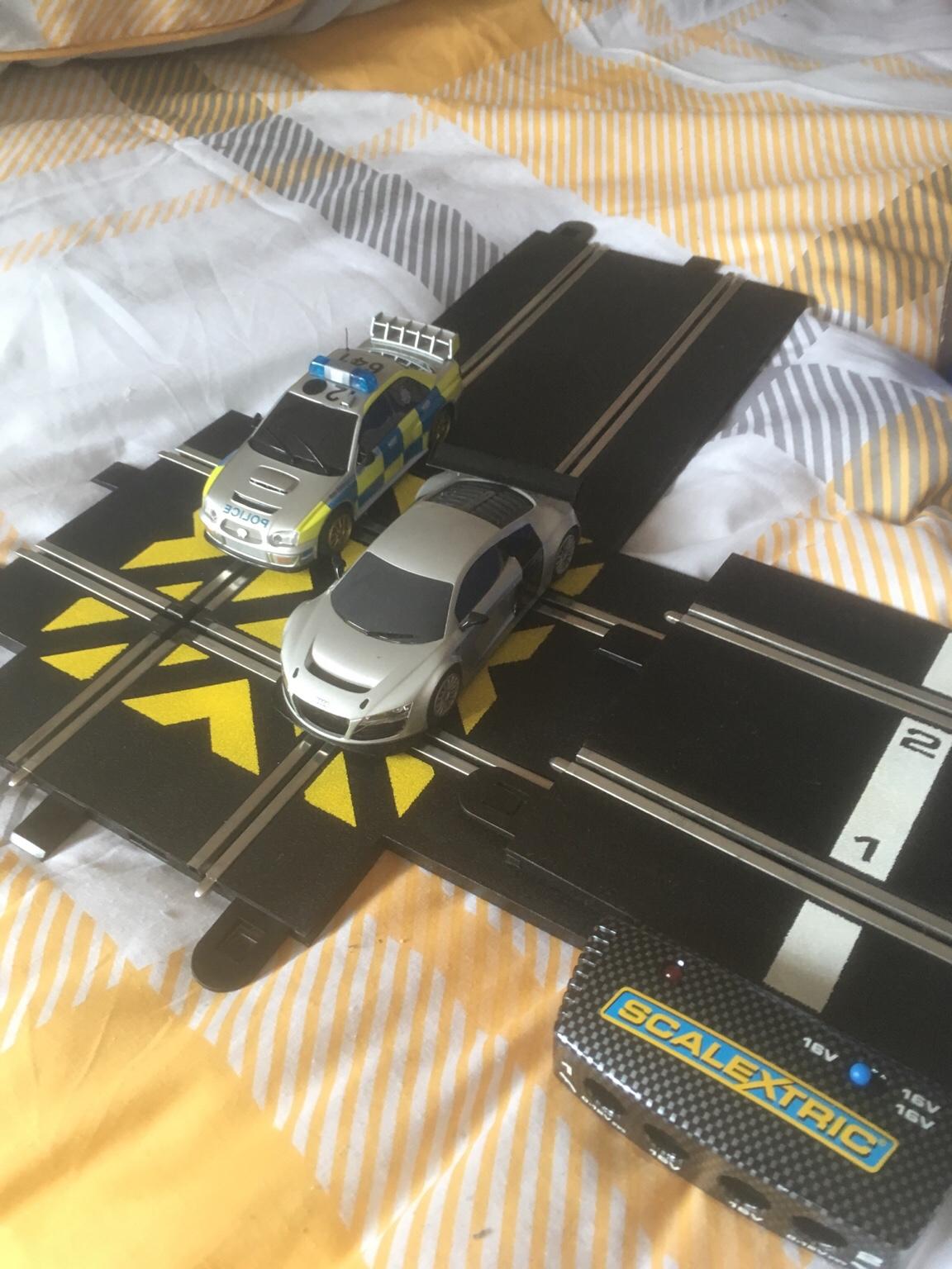 Scalextric store crime patrol