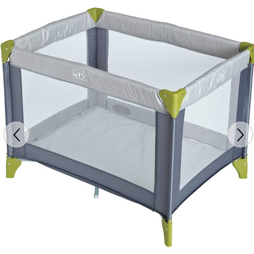 Cuggl grey clearance travel cot mattress