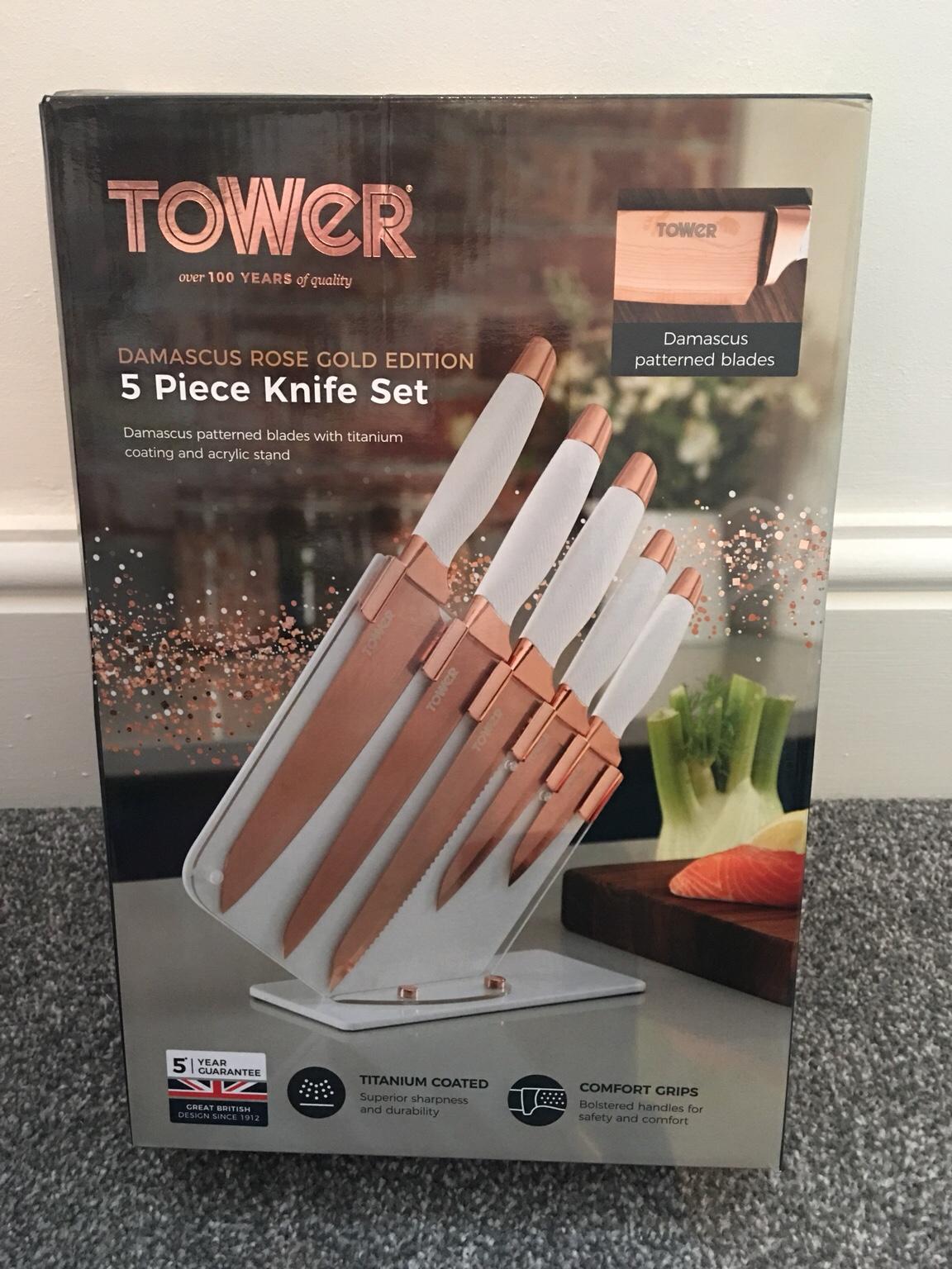 Rose gold knife set in L14 Knowsley für £ 20,00 zum Verkauf Shpock AT