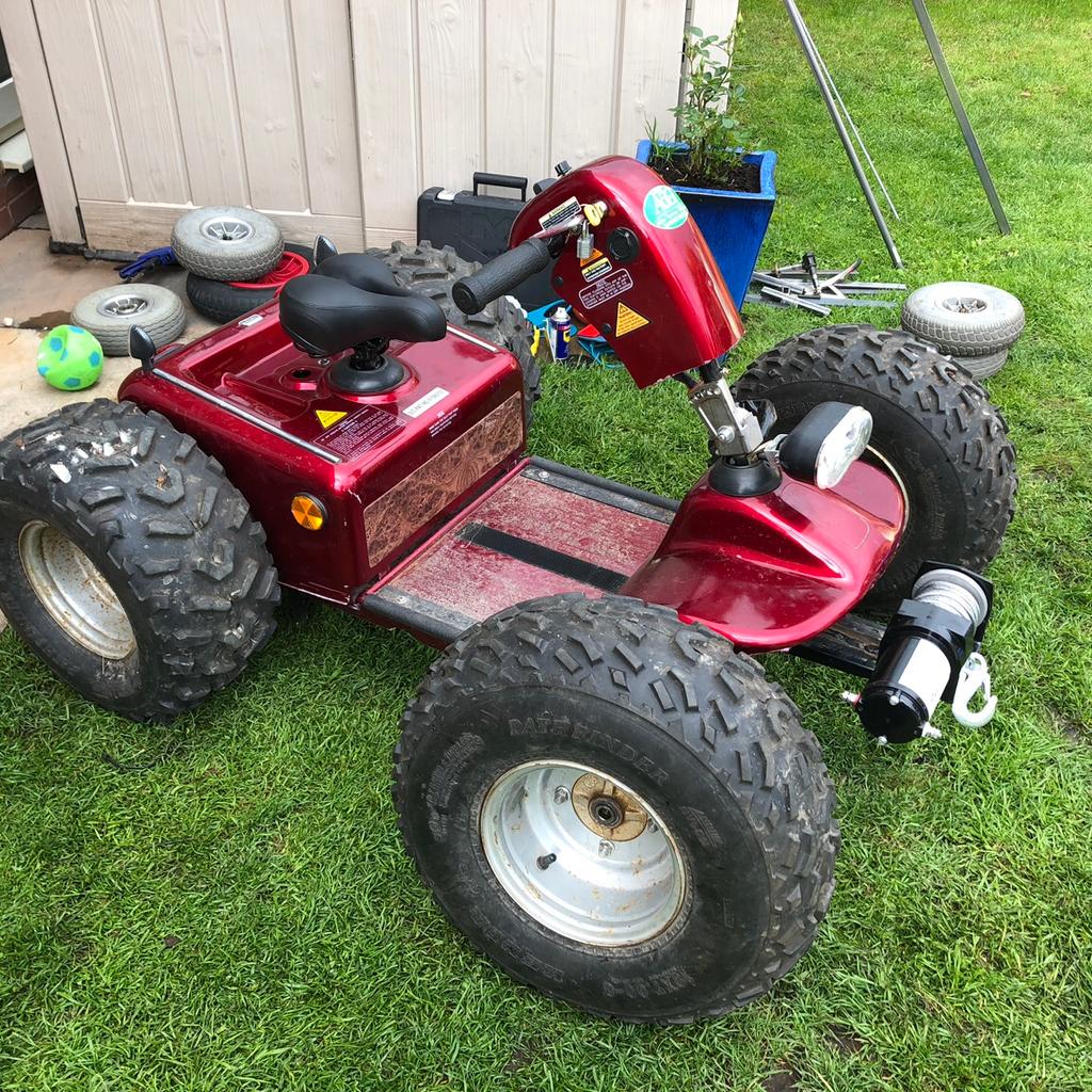Heavily modified mobility scooter / quad in S25 Rotherham for £200.00