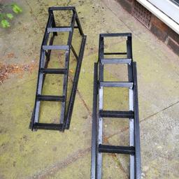 black metal car ramps for sale
very serviceable condition.
no offers please they're cheap at the price.
thanks.