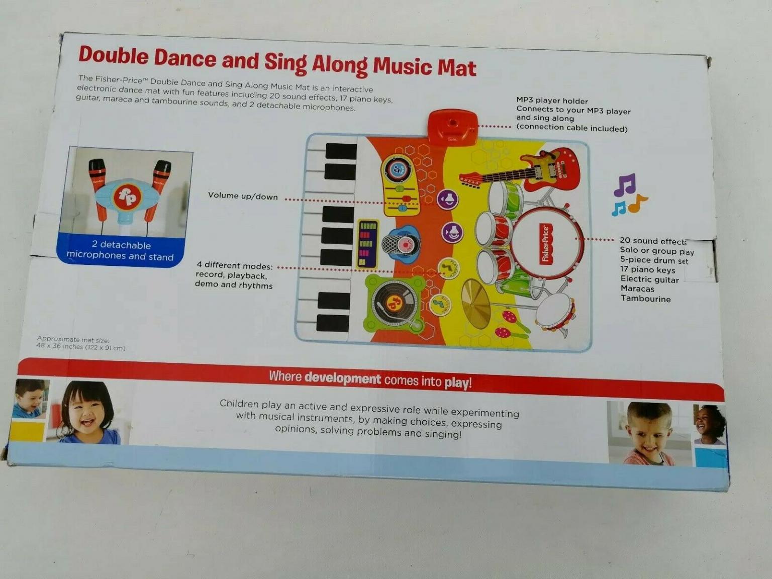 Fisher price double dance and hot sale sing along