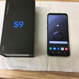 Samsung S9 BLACK 64 GB 
condition is immaculate, practically brand new. only used for a week so far from BRAND NEW.
