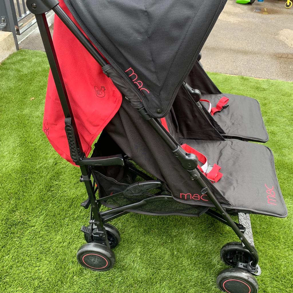 Mac best sale double stroller