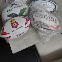 brand new rugby balls, £3 each or 2 for £5