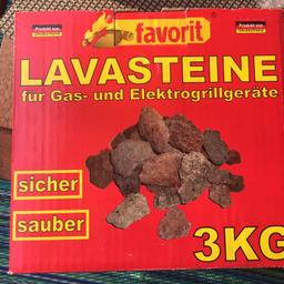 Lavasteine für Gasgrill, 3 kg
Im ungeöffneten Beutel

Nur Abholung in Neu-Isenburg

Privatverkauf, daher keine Garantie, kein Umtausch.