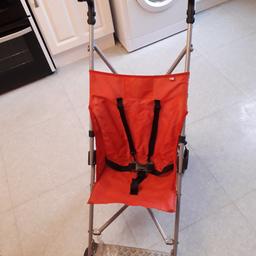RELISTED DUE TO A TIMEWASTER 

Hardly used
Mothercare folding pushchair 

NO OFFERS 
NO TIMEWASTER 

Collection only 
Gleadless valley 
Sheffield S14 1FB 
South Yorkshire