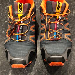 Salomon Speedcross 3 trail running shoes / trainers
Size 8
Retail price £105, worn only 4 times so like new