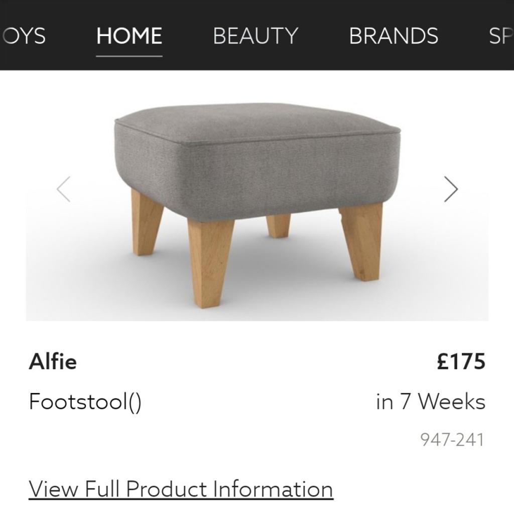 Next discount alfie footstool