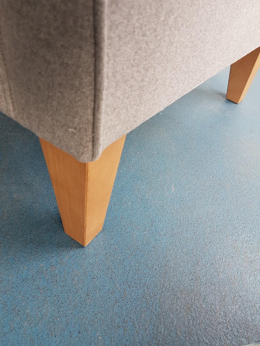 NEXT ALFIE CHAIR AND FOOTSTOOL IMMACULATE CON in SE18 Royal Borough of