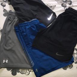 2 pairs Nike 2 pairs under armour all good condition