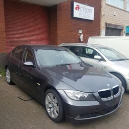 bmw 320 diesel 2008 
6 speed
.central locking 
.electric windows 
.power steering 
. air-conditioning 
.cruise control 
.radio/cd
.multifunction steering wheel 
.alloys
all usual refinements 
taken in part exchange. non-runner. x4 brand new tyres. customer broke down literally after changing alloys.
sold as spares and repairs.