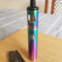 The Endura T20-S comes with a 1,500mAh internal Li-Po battery. It has integrated safety protection and features ‘Vape while charging’ technology. The tri-color LED power indicator clearly shows remaining power levels and charging status. It stands 132mm tall with an optimized 18 watt output
1x Spare Prism S Coil (0.8ohm)
NO BOX OR CHARGER
SOLD AS SEEN
COLLECTION ONLY