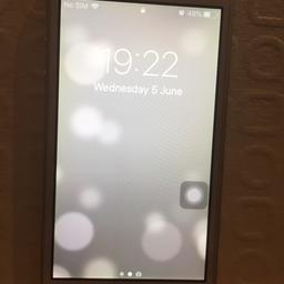 iPhone SE in Great condition comes with box and unlocked to all networks.
The only thing is it has a minor crack next to the camera (camera not affected in the slightest and still works just like new). It also has some minor scratches on the sides and back of the phone but phone works perfectly.
No charger either.
Collection only