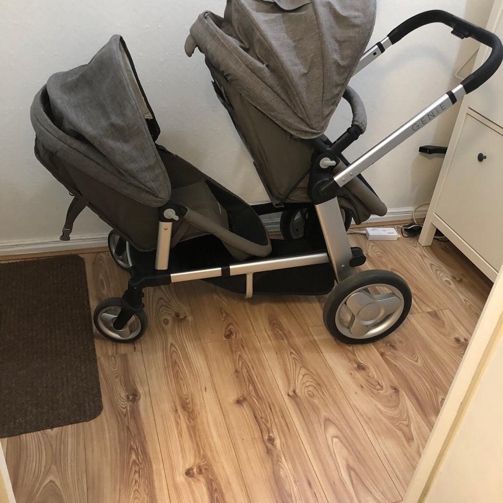 Mothercare genie best sale double grey