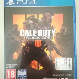 Vendo Call of duty Black Ops 4 per PS4, utilizzato pochissimo come nuovo
