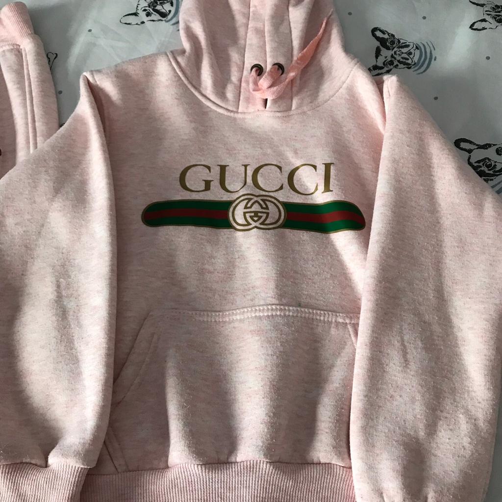 Gucci girls tracksuit on sale