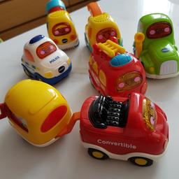 6 Vtech cars toy cars all work on display and play. 1 pieces £ 3 or all for £ 15