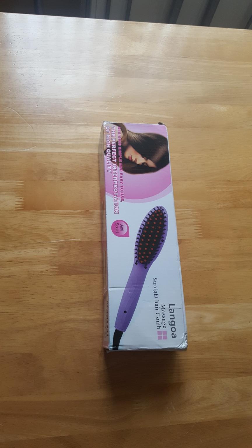 Langoa massage 2024 straight hair comb