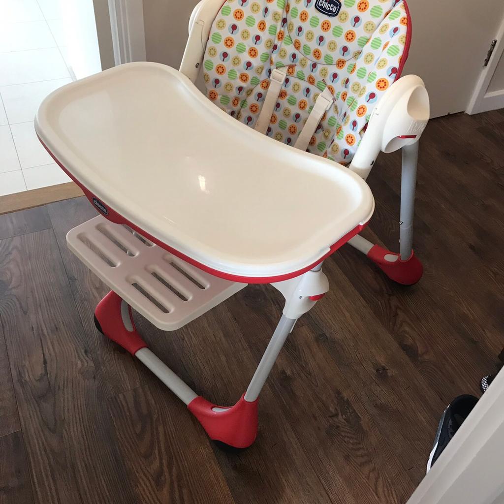 Chicco polly sale easy highchair sunrise